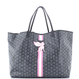 Goyard Saint Louis Tote Printed Coated Canvas GM