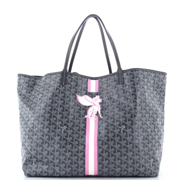 Goyard Saint Louis Tote Printed Coated Canvas GM