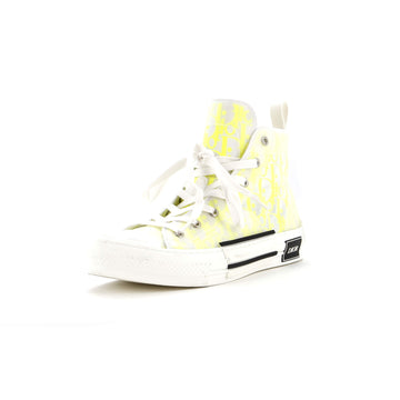 Christian Dior Men's B23 High-Top Sneakers Oblique Coated Canvas and PVC