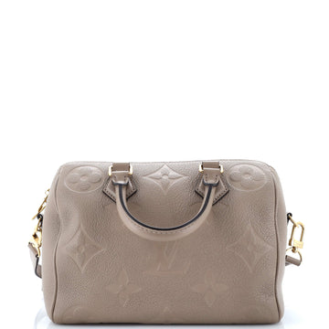 Louis Vuitton Speedy Bandouliere Bag Monogram Empreinte Giant 25