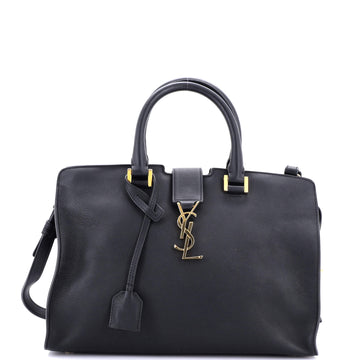 Saint Laurent Monogram Cabas Leather Small