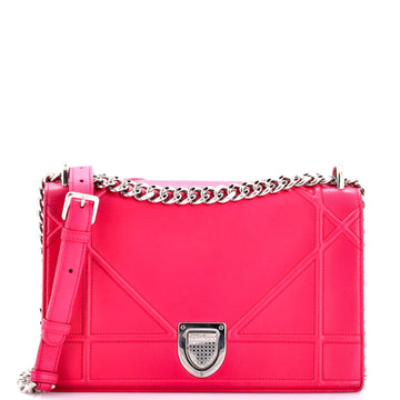 Christian Dior Diorama Flap Bag Calfskin Medium