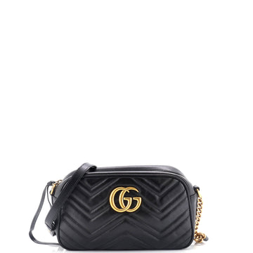 Gucci GG Marmont Shoulder Bag Matelasse Leather Small