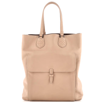 Bottega Veneta Front Pocket Tote Leather Medium