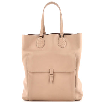 Bottega Veneta Front Pocket Tote Leather Medium