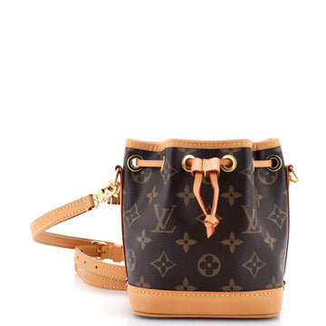 Louis Vuitton Noe NM Handbag Monogram Canvas Nano