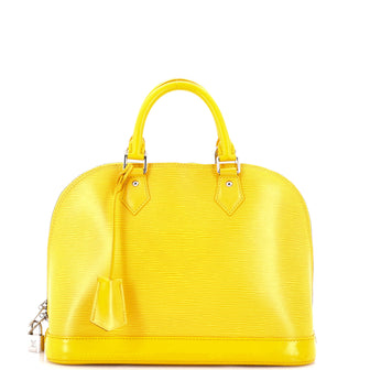 Louis Vuitton Alma Handbag Epi Leather PM