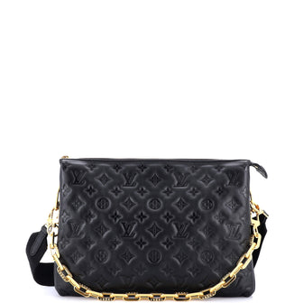 Louis Vuitton Coussin Bag Monogram Embossed Lambskin MM
