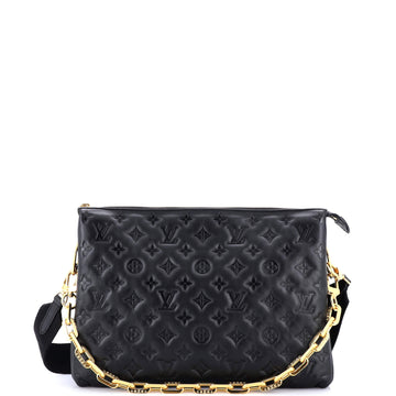 Louis Vuitton Coussin Bag Monogram Embossed Lambskin MM