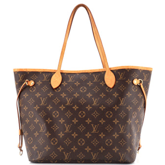 Louis Vuitton Neverfull Tote Monogram Canvas MM