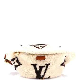 Louis Vuitton Bum Bag Monogram Giant Teddy Fleece