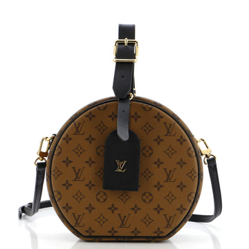 Louis Vuitton Petite Boite Chapeau Bag Reverse Monogram Canvas