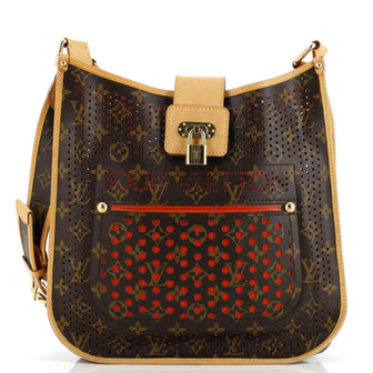 Louis Vuitton Musette Handbag Perforated Monogram Canvas