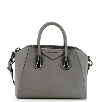 Givenchy Antigona Bag Leather and Kenya Metal Small