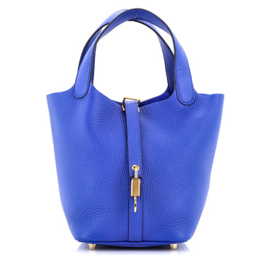 Hermes Picotin Lock Bag Clemence PM