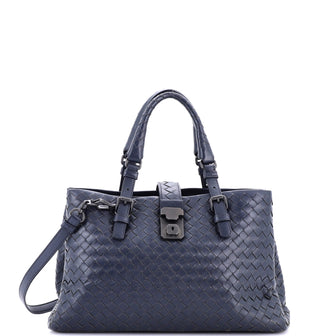 Bottega Veneta Roma Bag Intrecciato Nappa Small