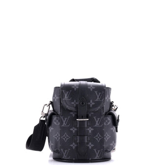 Louis Vuitton Christopher Backpack Monogram Eclipse Canvas Nano