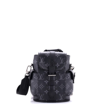 Louis Vuitton Christopher Backpack Monogram Eclipse Canvas Nano