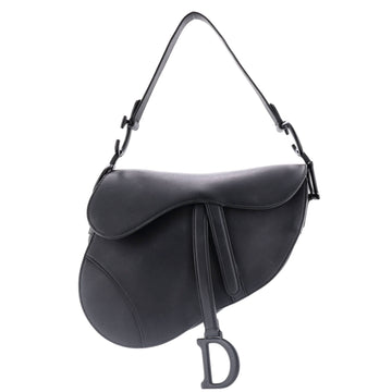 Christian Dior Ultra Matte Saddle Handbag Leather Medium