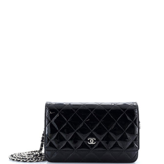 Chanel Wallet on Chain Quilted Patent