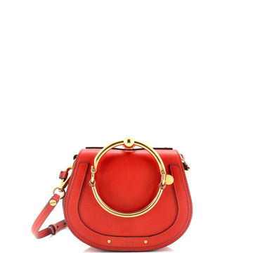 Chloe Nile Crossbody Bag Leather Small