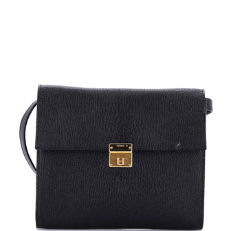 Hermes Clic Wallet on Strap Chevre Mysore 16