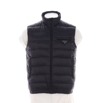 Prada Men's Puffer Vest Quilted Nylon and Down