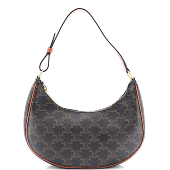 Celine Ava Bag Triomphe Coated Canvas