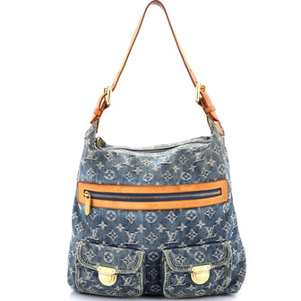 Louis Vuitton Baggy Handbag Denim PM
