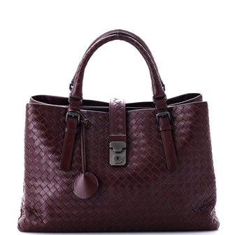 Bottega Veneta Roma Bag Intrecciato Nappa Medium