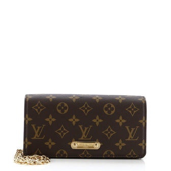 Louis Vuitton Lily Wallet on Chain Monogram Canvas
