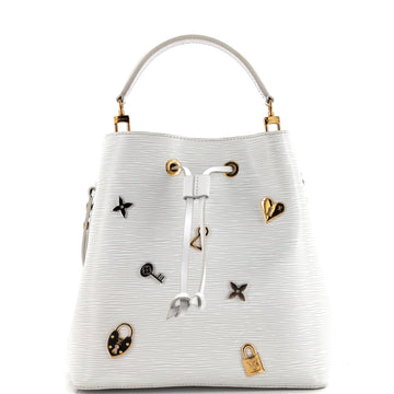 Louis Vuitton NeoNoe Handbag Love Lock Epi Leather