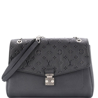 Louis Vuitton Saint Germain Handbag Studded Monogram Empreinte Leather MM