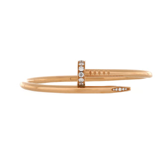 Cartier Juste un Clou Bracelet 18K Rose Gold with Diamonds Classic