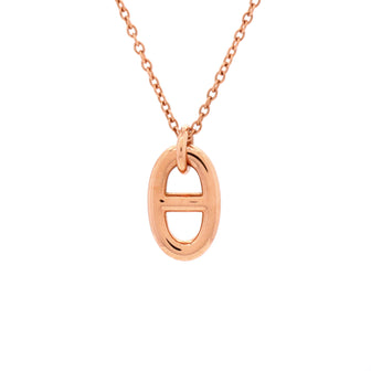 Hermes Farandole Pendant Necklace 18K Rose Gold Small