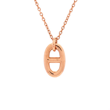 Hermes Farandole Pendant Necklace 18K Rose Gold Small