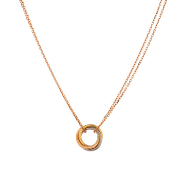 Cartier Trinity Choker Necklace 18K Tricolor Gold