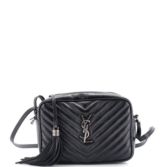 Saint Laurent Lou Camera Bag Matelasse Chevron Leather Small