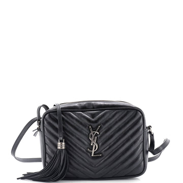 Saint Laurent Lou Camera Bag Matelasse Chevron Leather Small