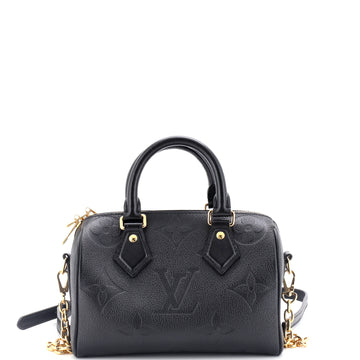 Louis Vuitton Speedy Bandouliere Bag Monogram Empreinte Giant 20