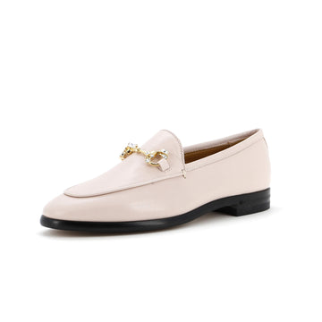 Gucci Women's Jordaan Loafers Leather with Crystals