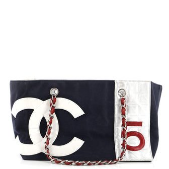 Chanel No.5 Tote Canvas and Leather Small