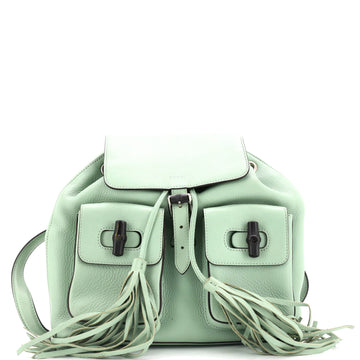 Gucci Bamboo Tassel Backpack Leather Medium