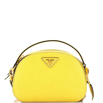 Prada Odette Top Handle Bag Saffiano Leather Small