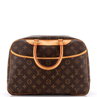 Louis Vuitton Deauville Handbag Monogram Canvas
