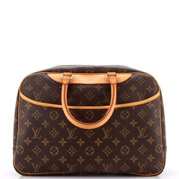 Louis Vuitton Deauville Handbag Monogram Canvas