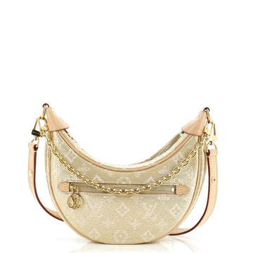 Louis Vuitton Loop Handbag Monoglam Jacquard Canvas