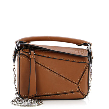 Loewe Puzzle Bag Leather Nano
