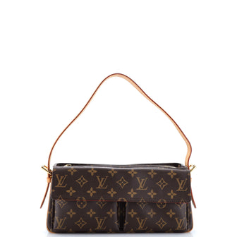 Louis Vuitton Viva Cite Handbag Monogram Canvas MM