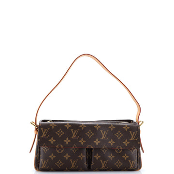 Louis Vuitton Viva Cite Handbag Monogram Canvas MM